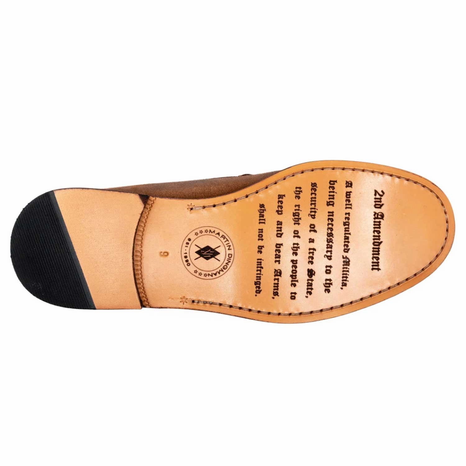 2nd Amendment Loafer Martin Dingman premium leather footwear