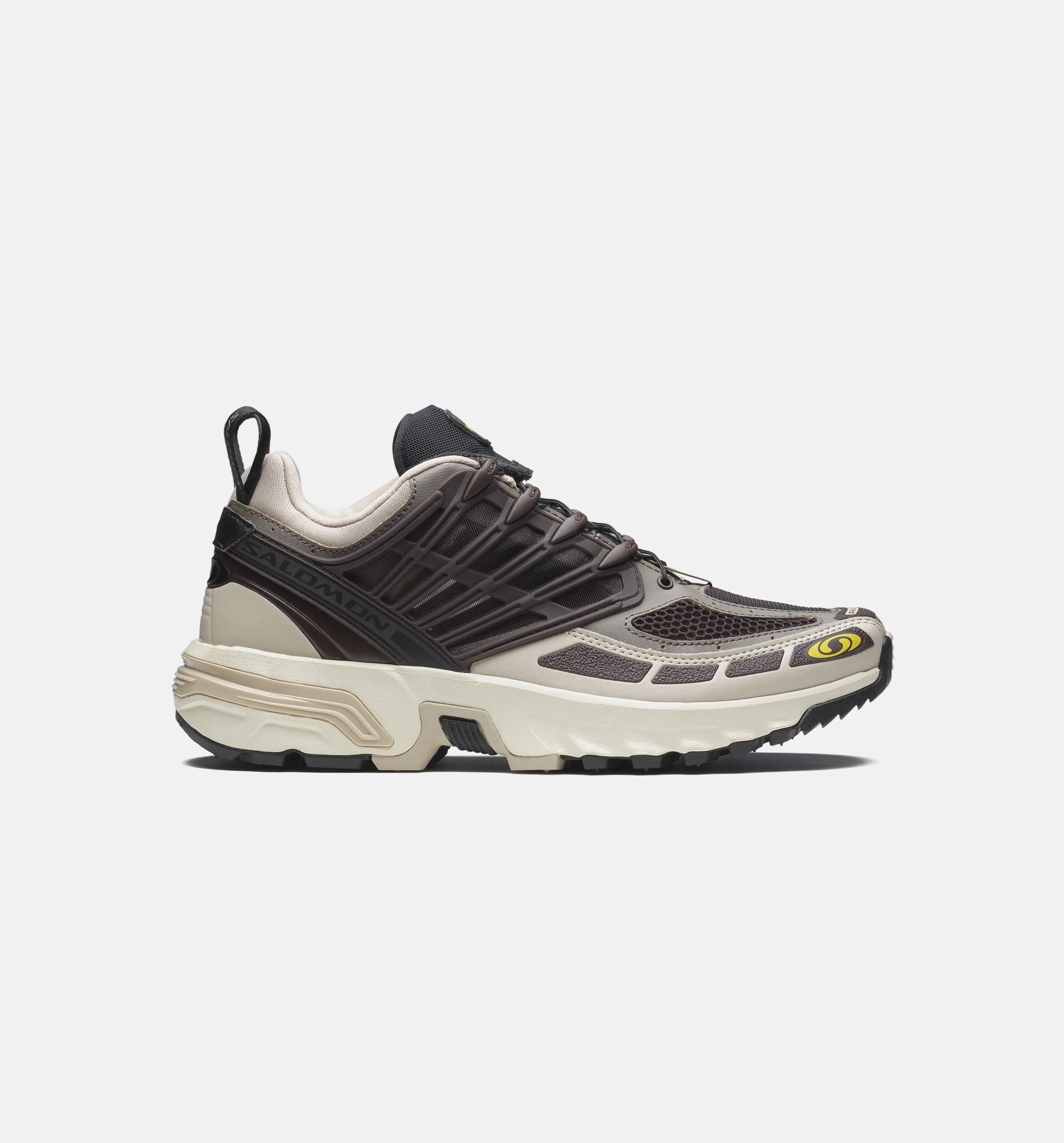 ACS Pro Mens Lifestyle Shoe - Black/Tan/Green Salomon hiking shoes with grip and durability