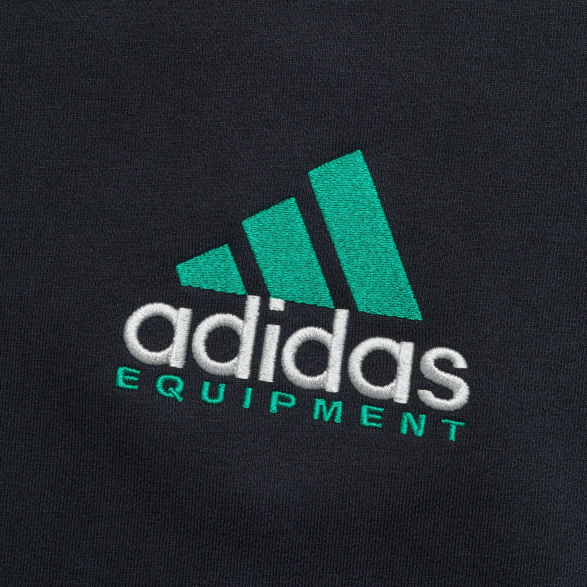 Adidas Clothing EQT Washed Crew - Black