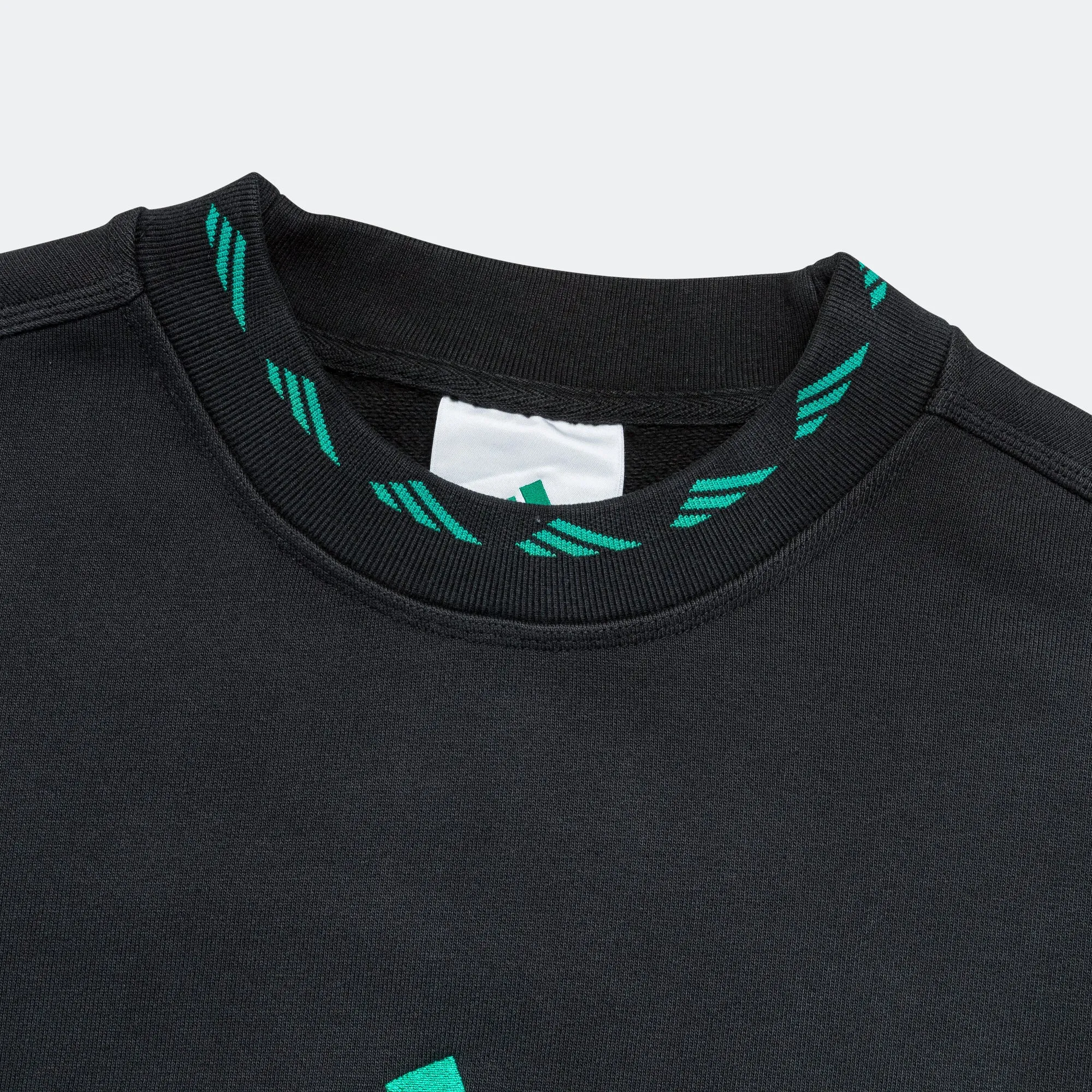 Adidas Clothing EQT Washed Crew - Black