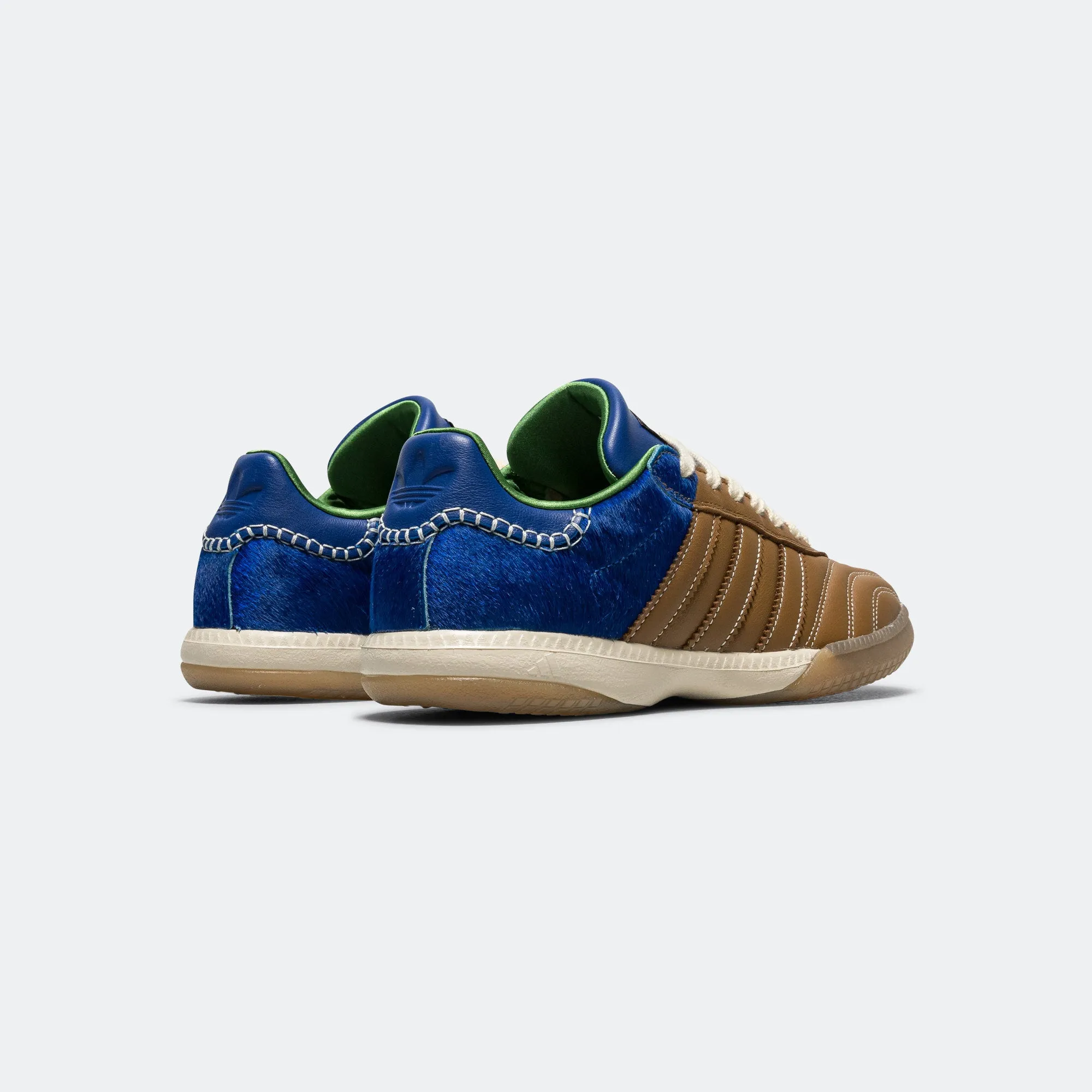 Adidas Clothing Samba Millennium x Wales Bonner - Desert/Team Royal Blue