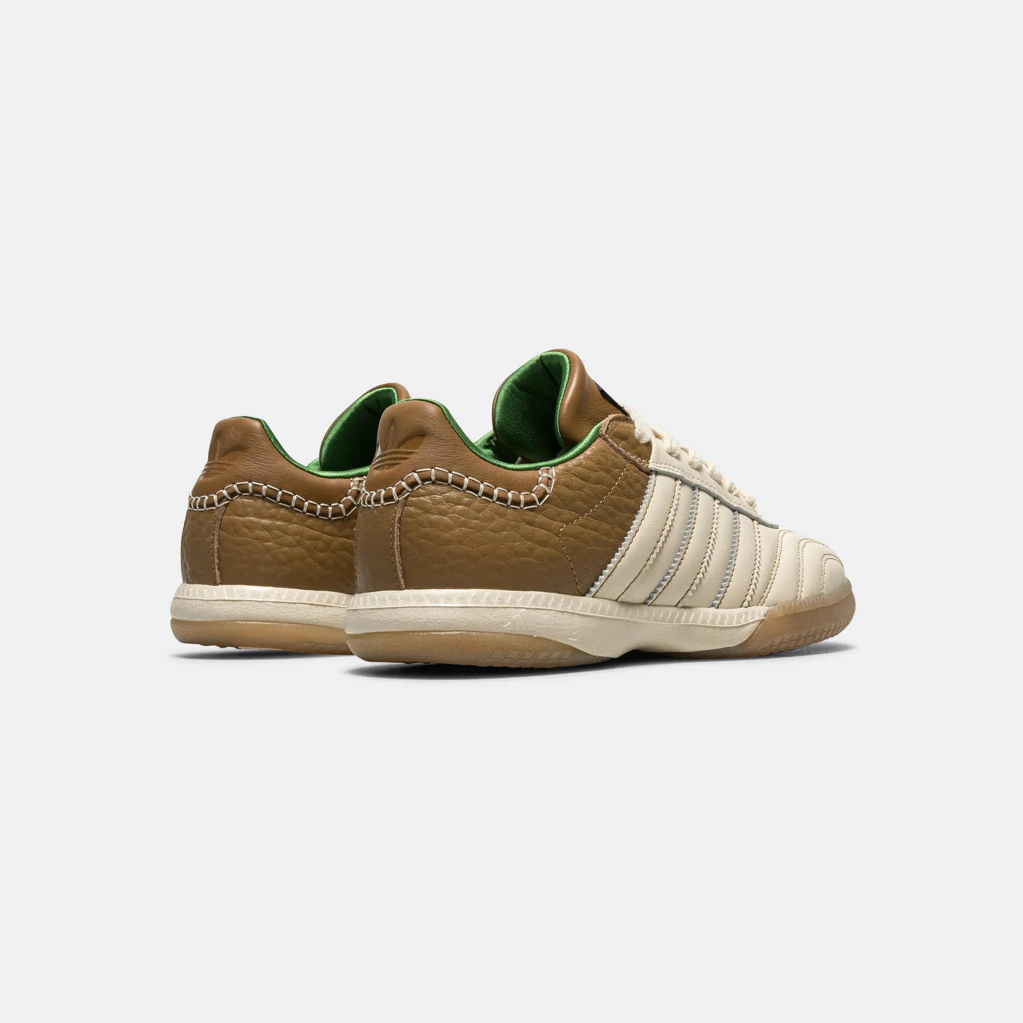 Adidas Clothing Samba Millennium x Wales Bonner - Wonder White/Raw Desert