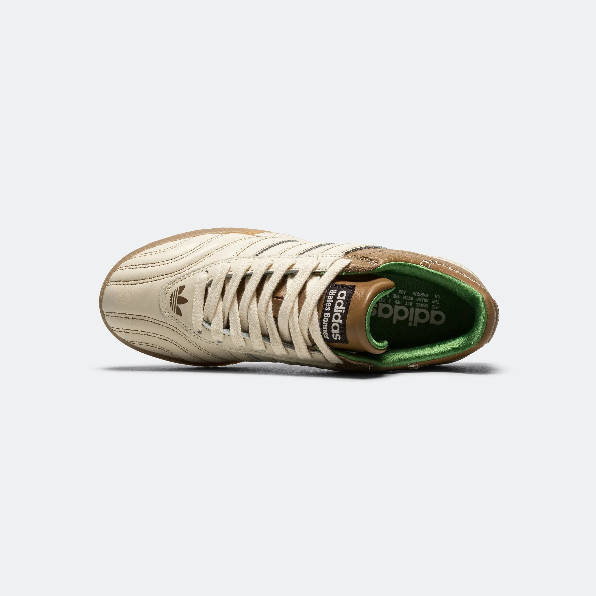 Adidas Clothing Samba Millennium x Wales Bonner - Wonder White/Raw Desert