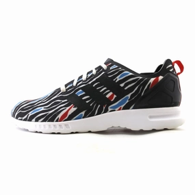 ADIDAS ZX FLUX SMOOTH ZEBRA Adidas athletic running shoes