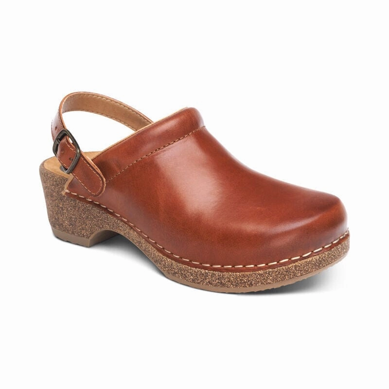 AETREX BECKIE CORK CLOG - FINAL SALE! Aetrex supportive comfort shoes