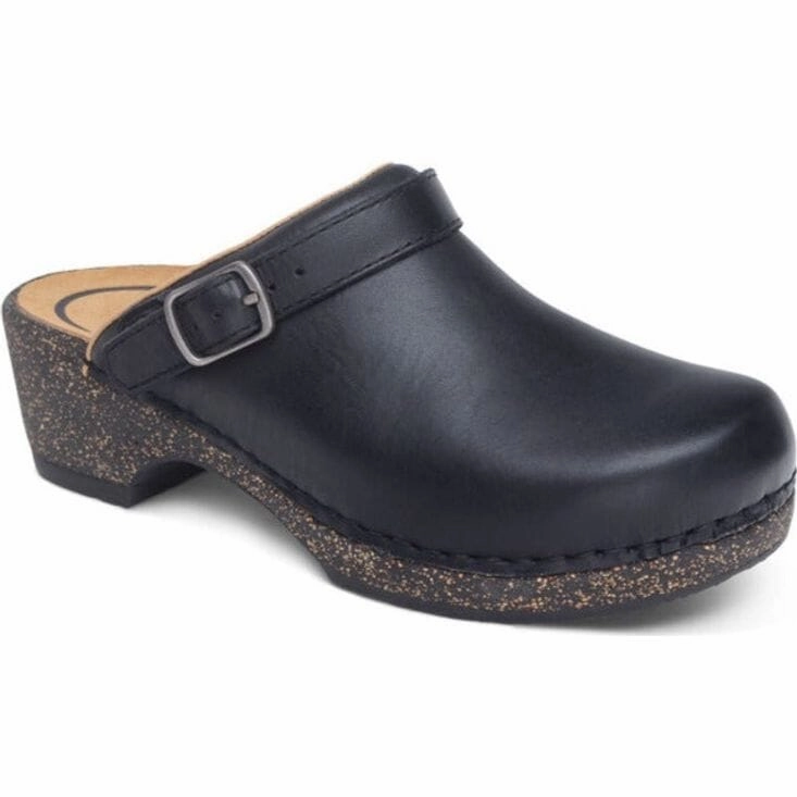 AETREX BECKIE CORK CLOG - FINAL SALE! Aetrex orthotic friendly walking shoes