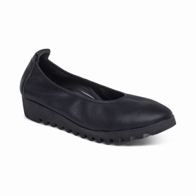 AETREX BRIANNA BALLET FLAT Aetrex orthotic friendly walking shoes