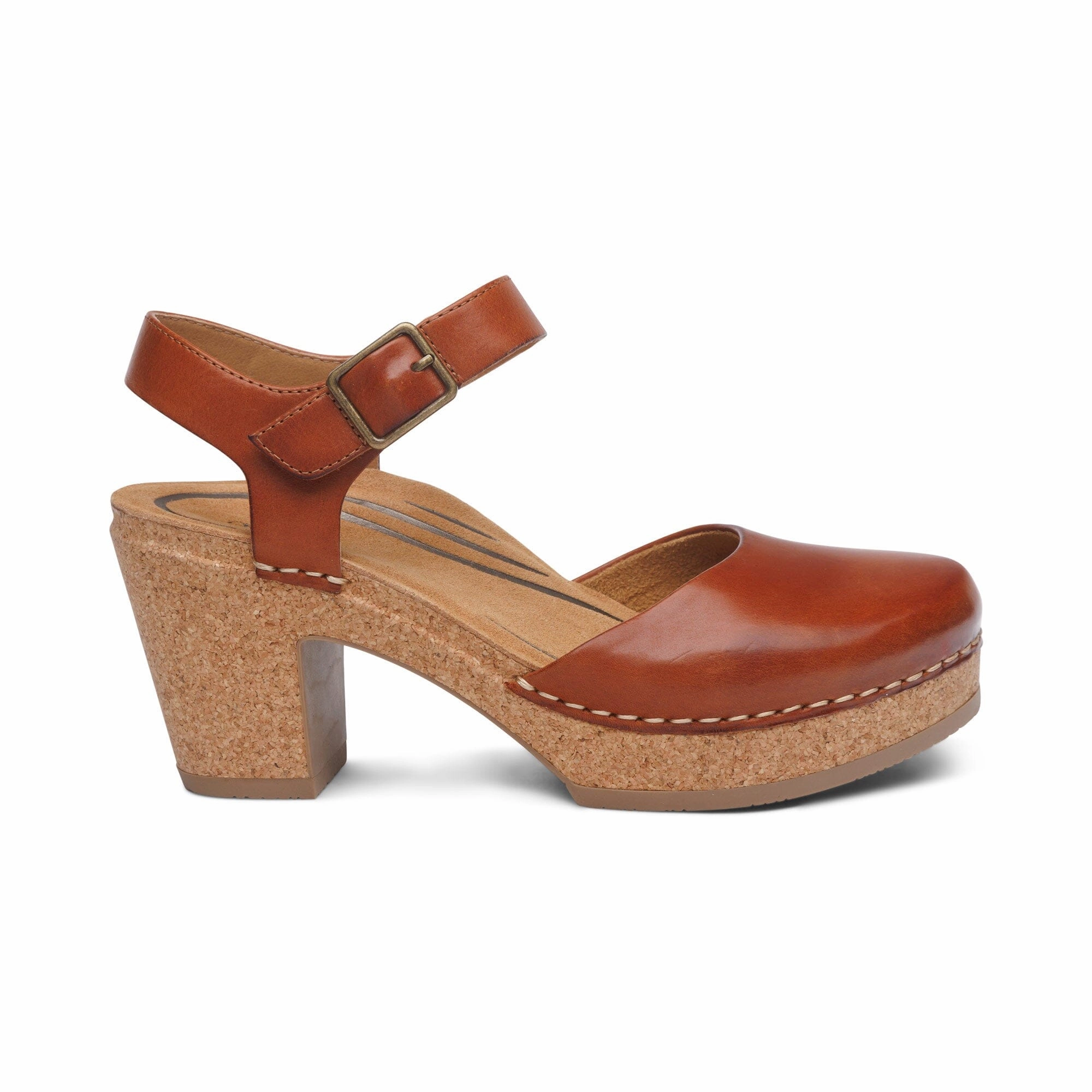 AETREX FINLEY CLOSED TOE HEEL Aetrex supportive comfort shoes