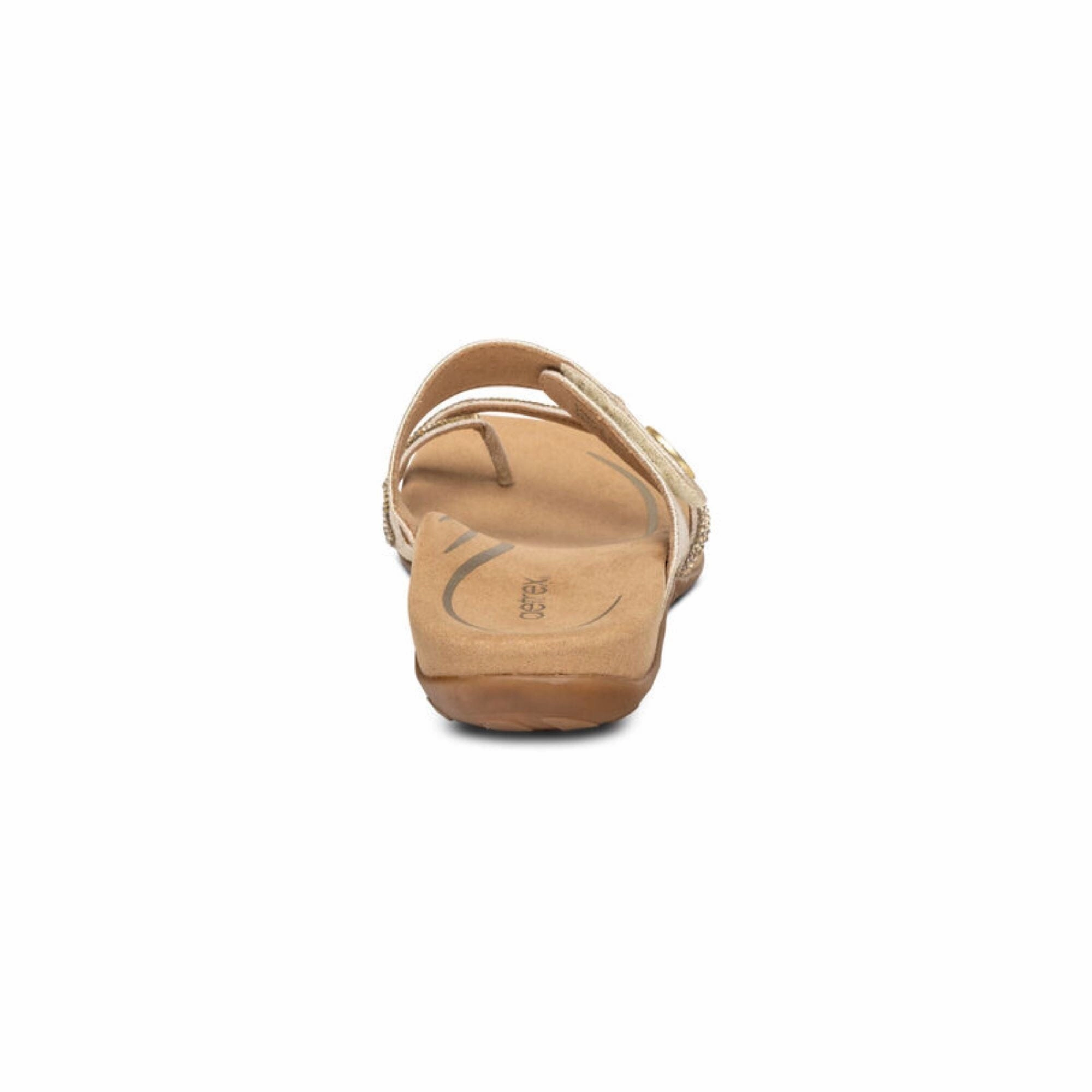 AETREX IZZY ADJUSTABLE SLIDE Aetrex supportive comfort shoes