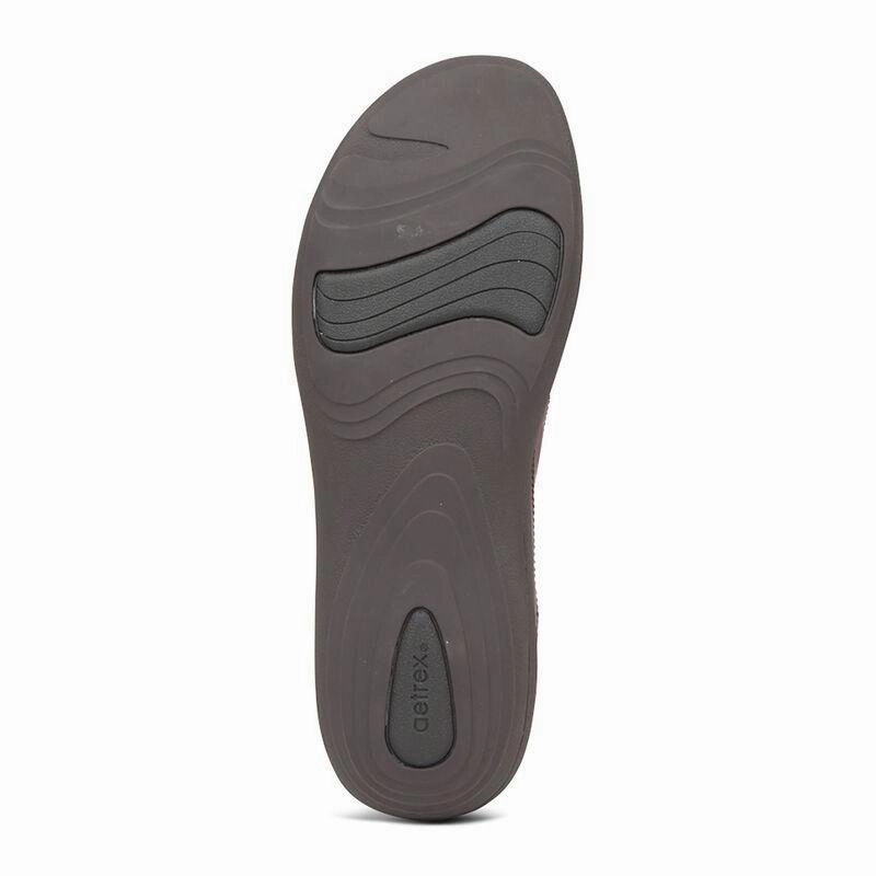 AETREX  KARINA MONK STRAP Aetrex supportive comfort shoes