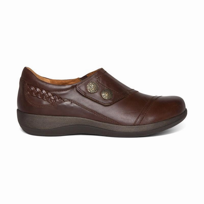 AETREX  KARINA MONK STRAP Aetrex supportive comfort shoes