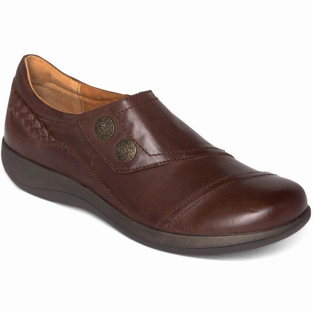 AETREX  KARINA MONK STRAP Aetrex supportive comfort shoes
