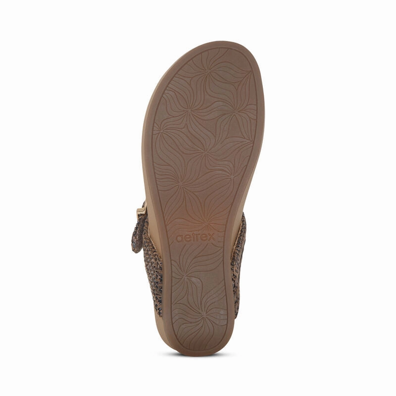 AETREX KATE THONG WEDGE - FINAL SALE! Aetrex supportive comfort shoes
