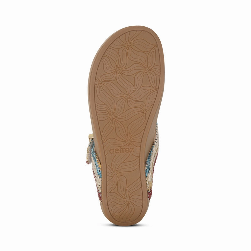 AETREX KATE THONG WEDGE - FINAL SALE! Aetrex supportive comfort shoes