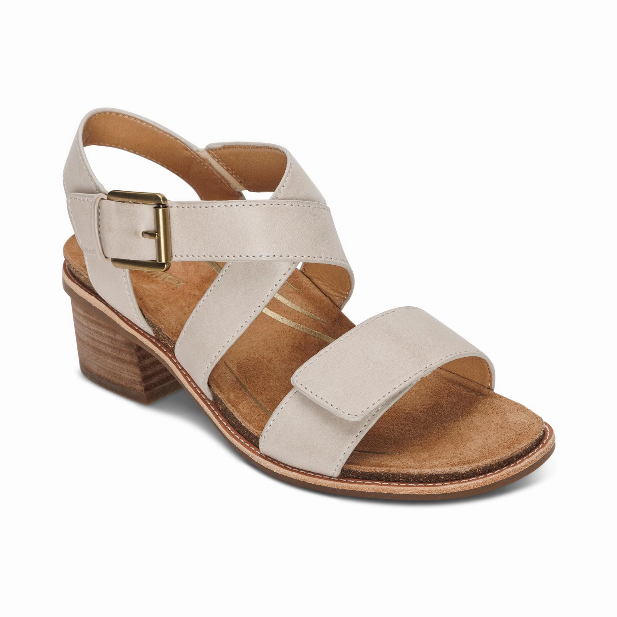 AETREX KRISTIN ARCH SUPPORT BLOCK HEEL - FINAL SALE! Aetrex supportive comfort shoes