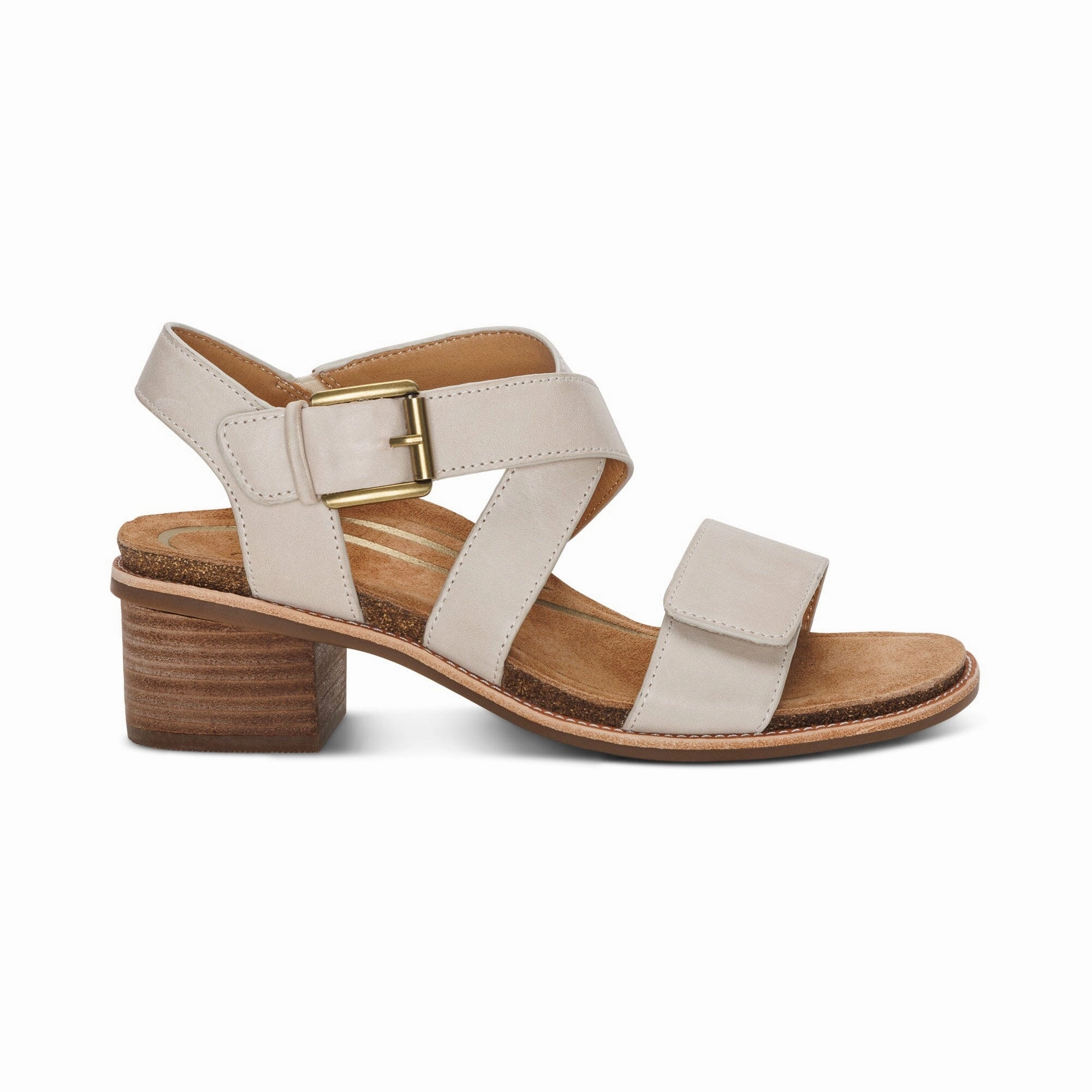 AETREX KRISTIN ARCH SUPPORT BLOCK HEEL - FINAL SALE! Aetrex supportive comfort shoes