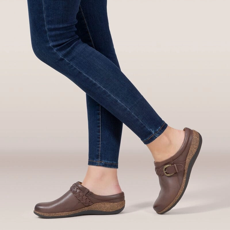 AETREX LIBBY COMFORT CLOG Aetrex supportive comfort shoes