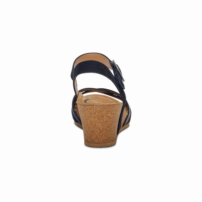 AETREX NOELLE ARCH SUPPORT WEDGE Aetrex supportive comfort shoes