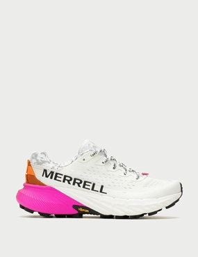 Agility Peak 5 - White/Multi Merrell outdoor shoes for hiking and trails