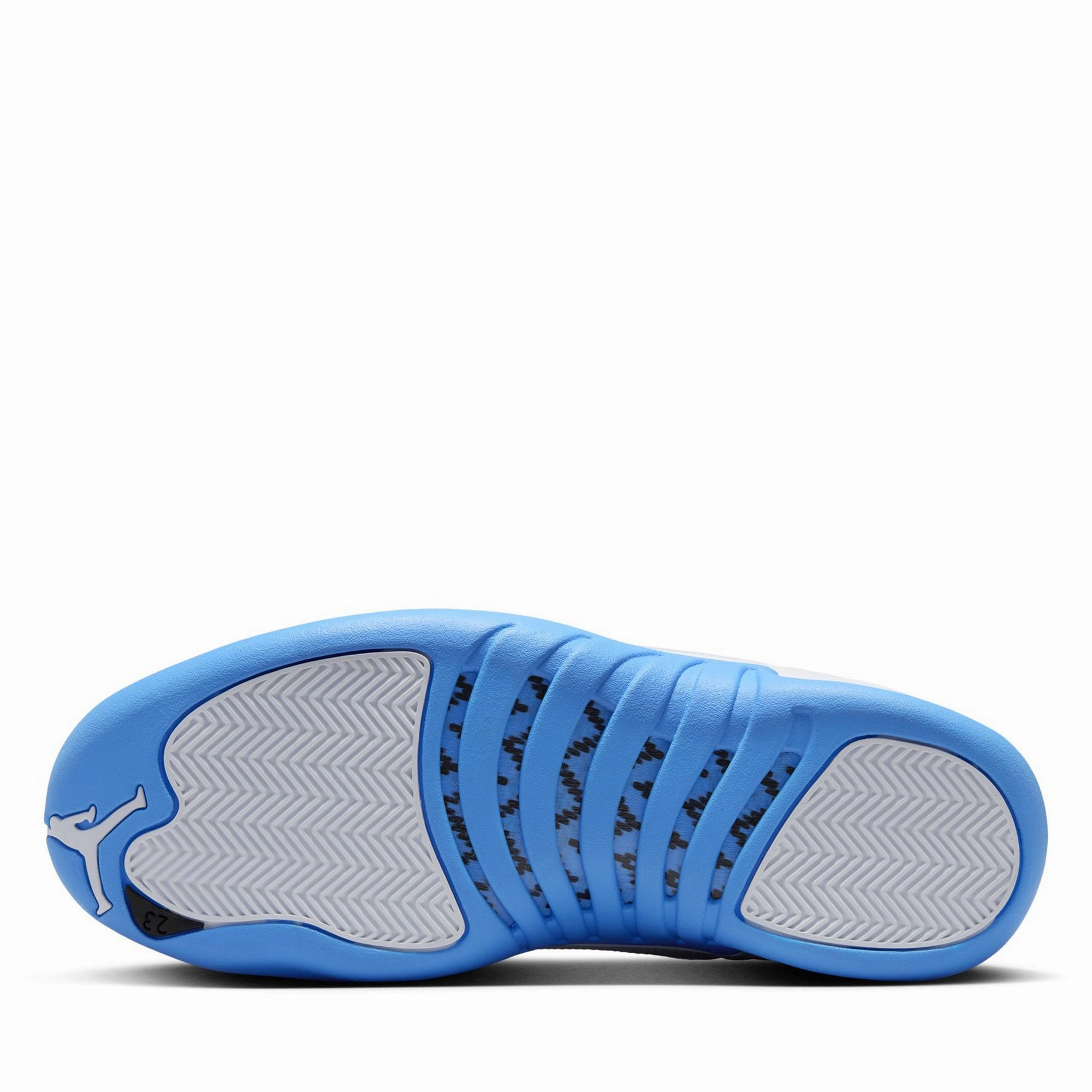 Air Jordan 12 Retro 'Melo' - White/University Blue Air Jordan Basketball Shoes for Performance