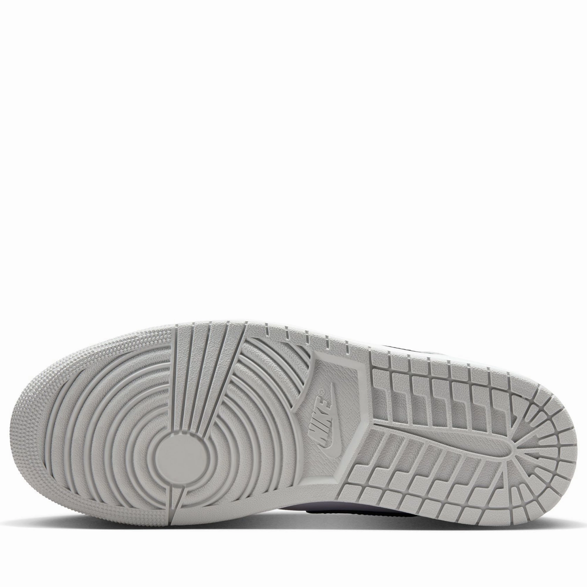 Air Jordan 1 Mid - White/Light Smoke Grey Air Jordan Basketball Shoes for Performance