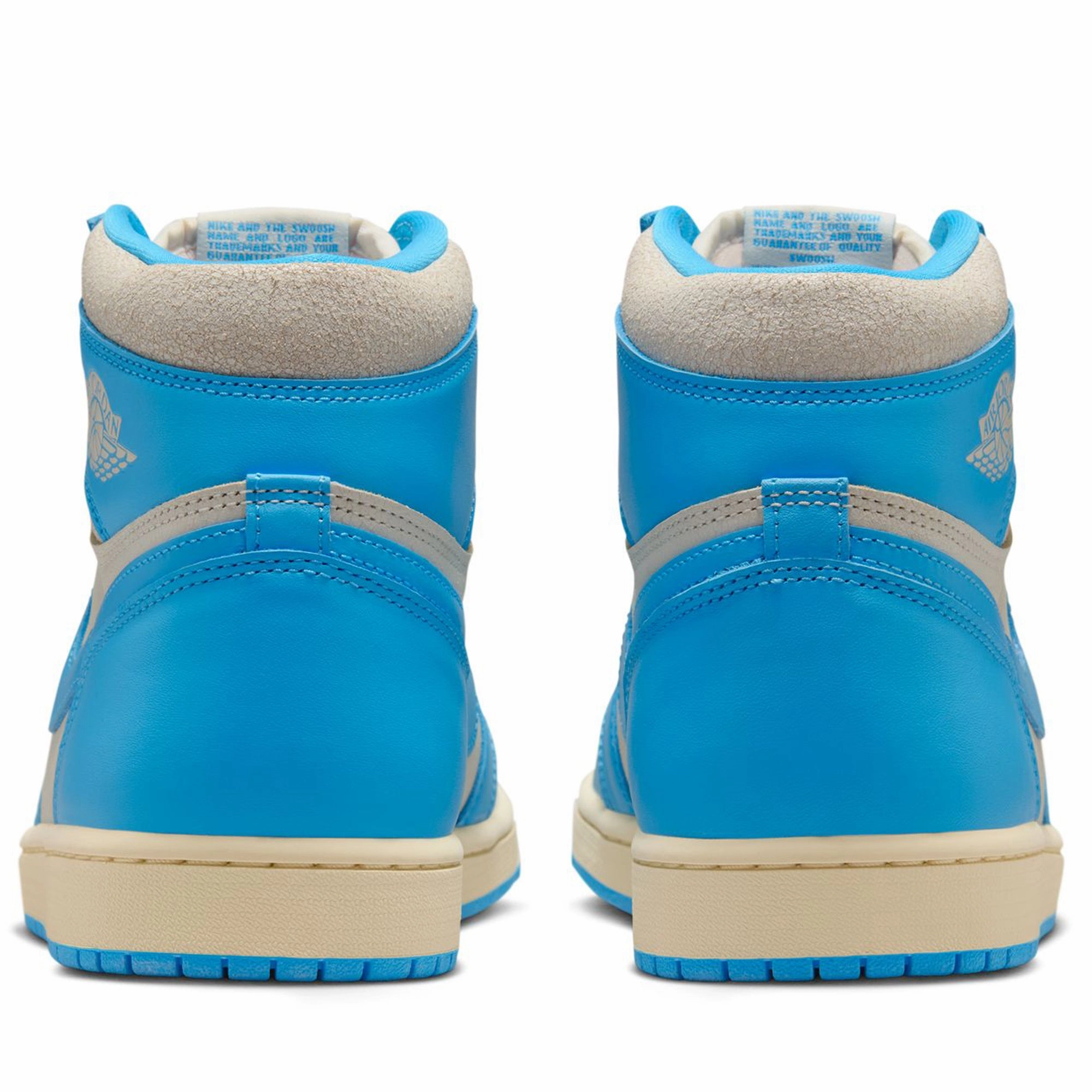 Air Jordan 1 Retro High OG 'UNC Reimagined' - Dark Powder Blue/Sail Air Jordan Basketball Shoes for Performance