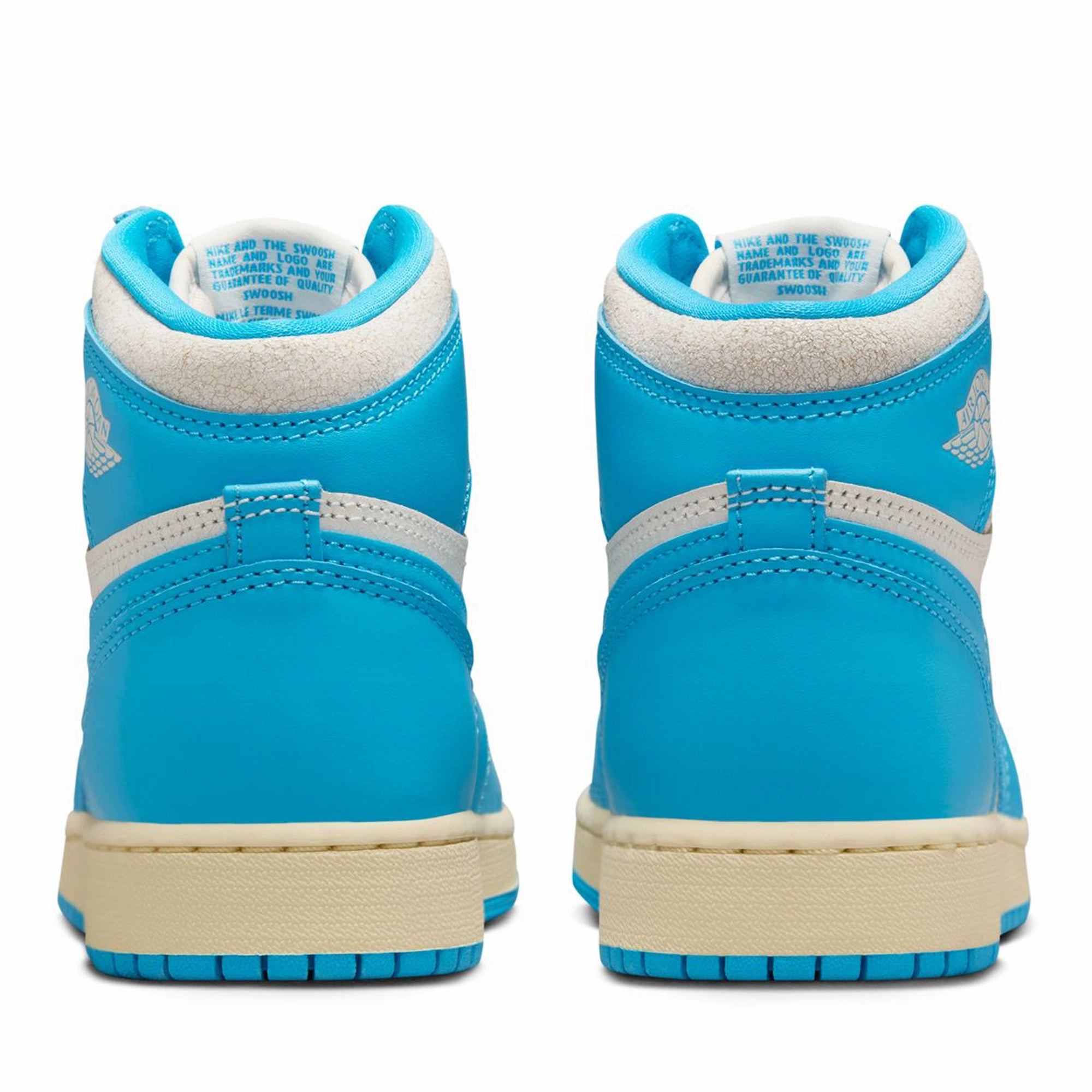 Air Jordan 1 Retro High OG 'UNC Reimagined' (GS) - Dark Powder Blue/Sail Air Jordan Basketball Shoes for Performance