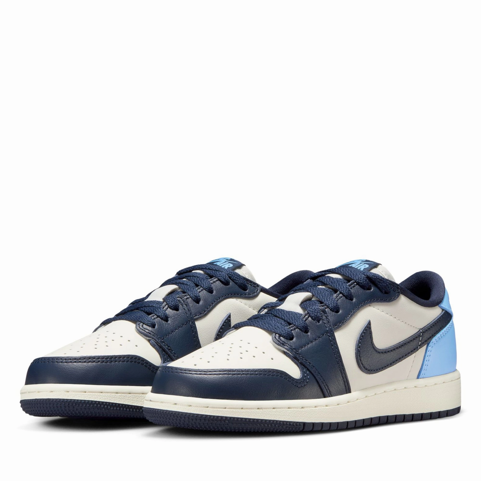 Air Jordan 1 Retro Low OG (GS) - Obsidian/University Blue Air Jordan Basketball Shoes for Performance