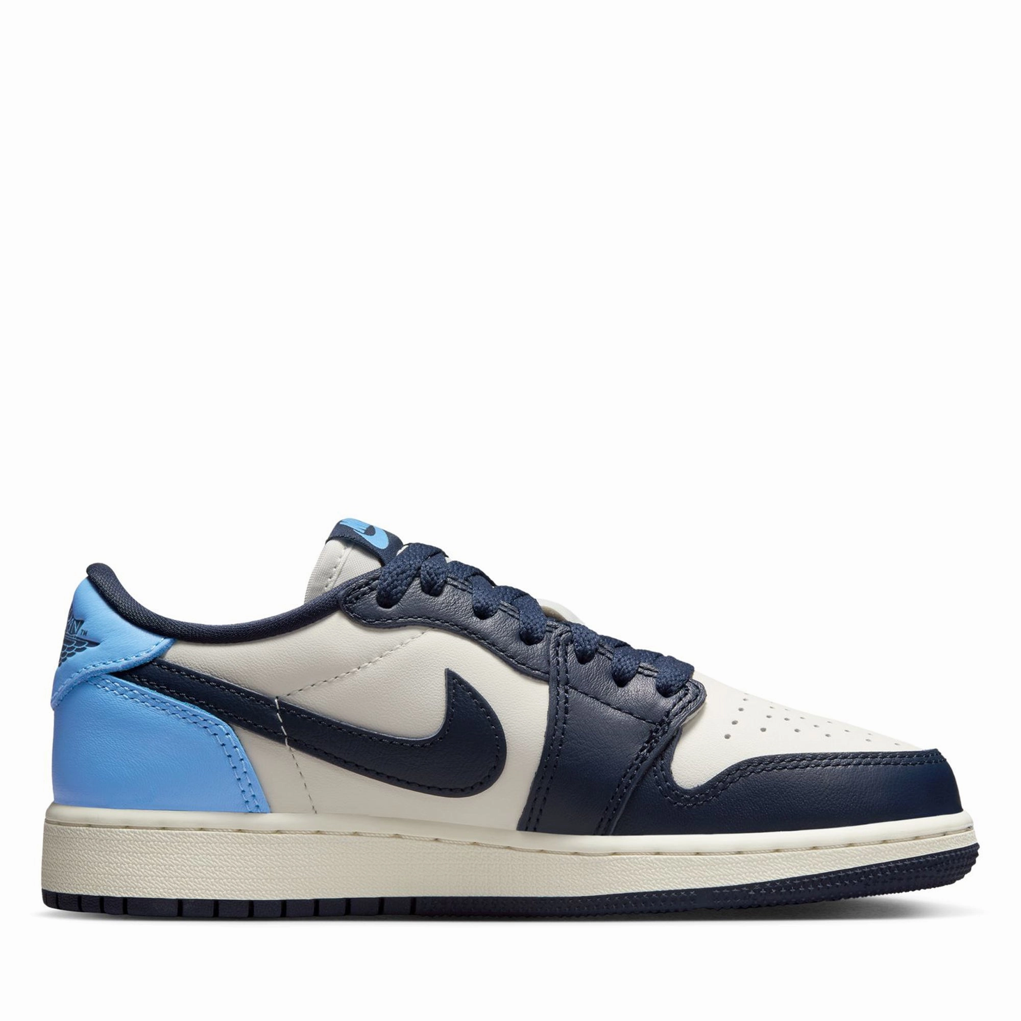 Air Jordan 1 Retro Low OG (GS) - Obsidian/University Blue Air Jordan Basketball Shoes for Performance