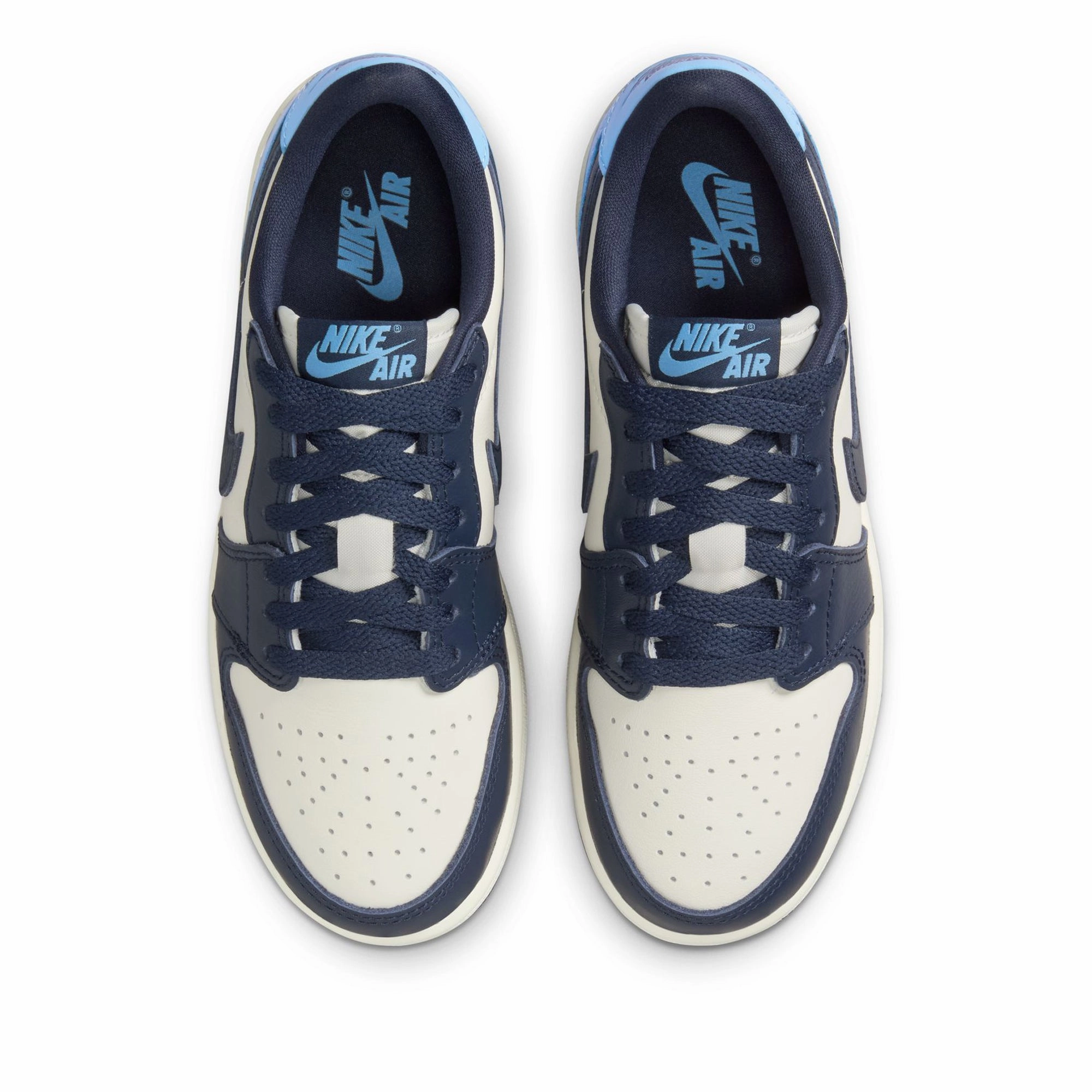 Air Jordan 1 Retro Low OG (GS) - Obsidian/University Blue Air Jordan Basketball Shoes for Performance