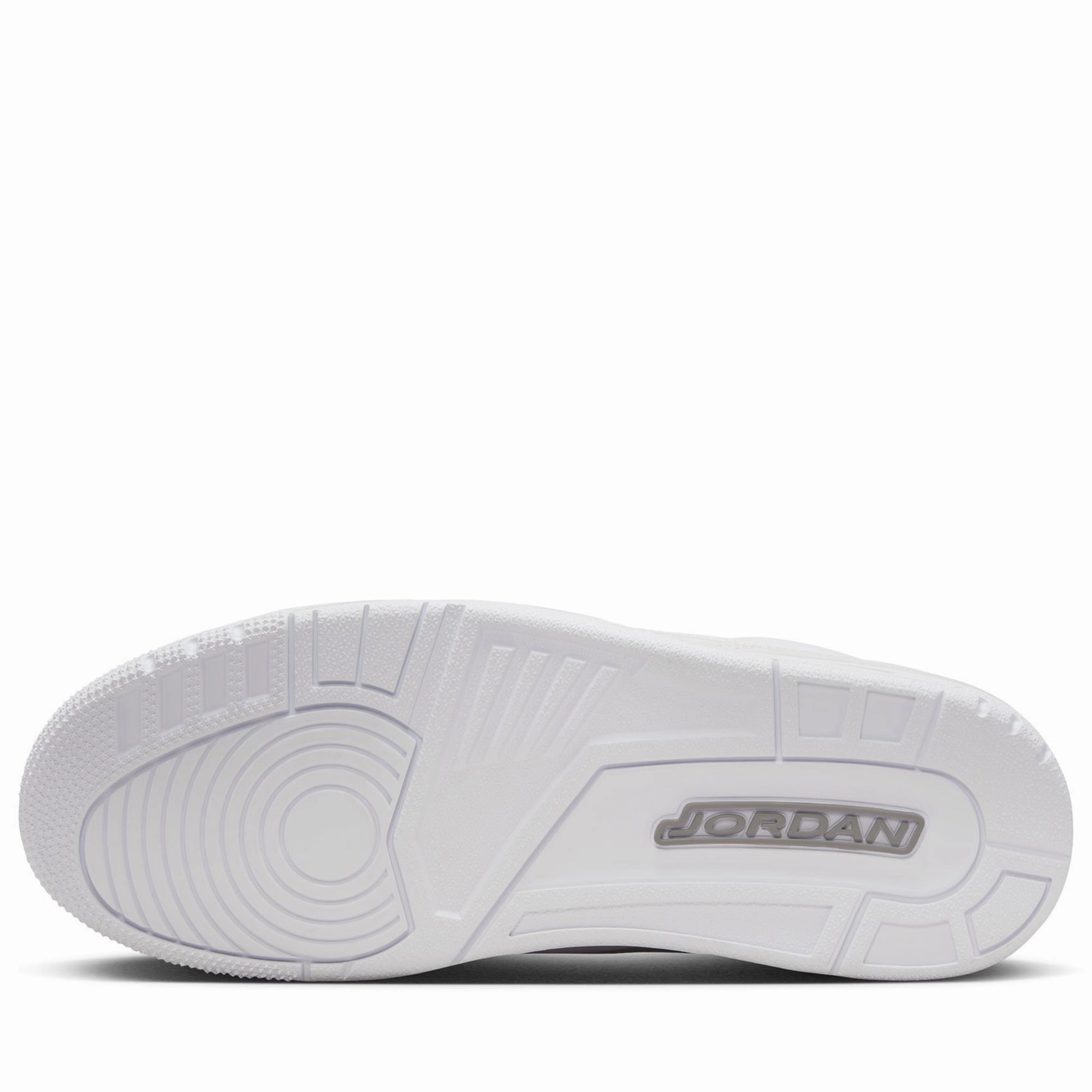 Air Jordan 3 Retro 'Pure Money' - White/Metallic Silver Air Jordan Basketball Shoes for Performance