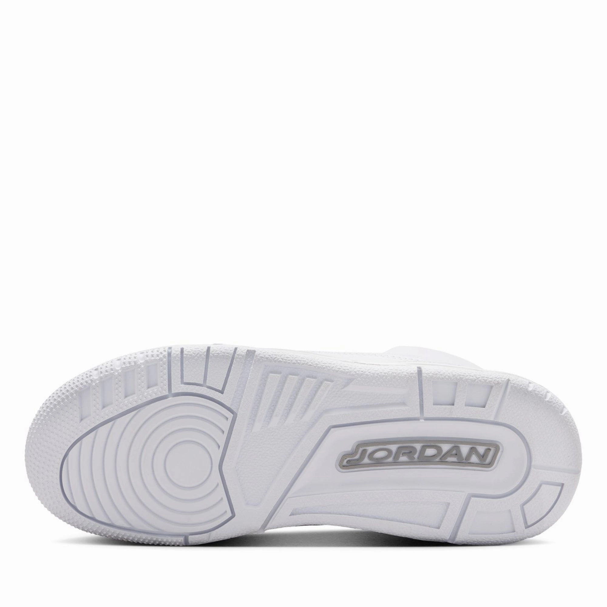 Air Jordan 3 Retro 'Pure Money' (GS) - White/Metallic Silver Air Jordan Basketball Shoes for Performance