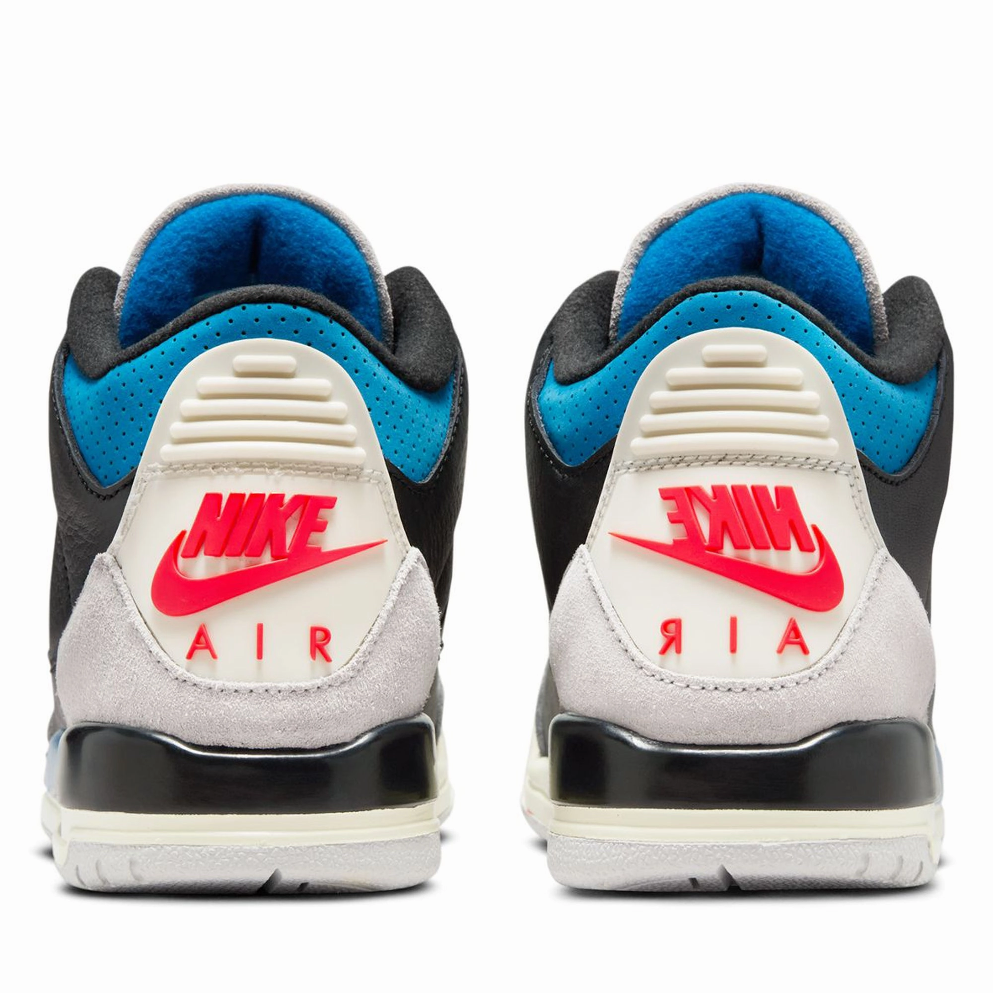 Air Jordan 3 Retro OG 'Rare Air' (GS) - Black/Chile Red Air Jordan Basketball Shoes for Performance