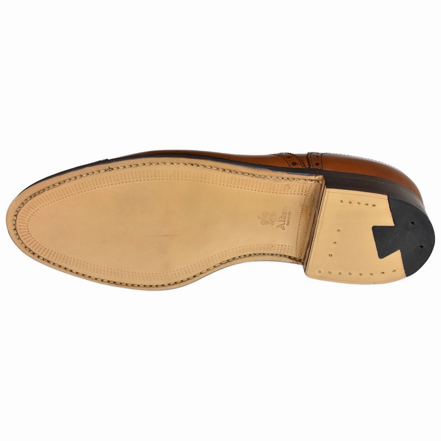 Alden Mens Cap Toe 911 Alden premium leather footwear