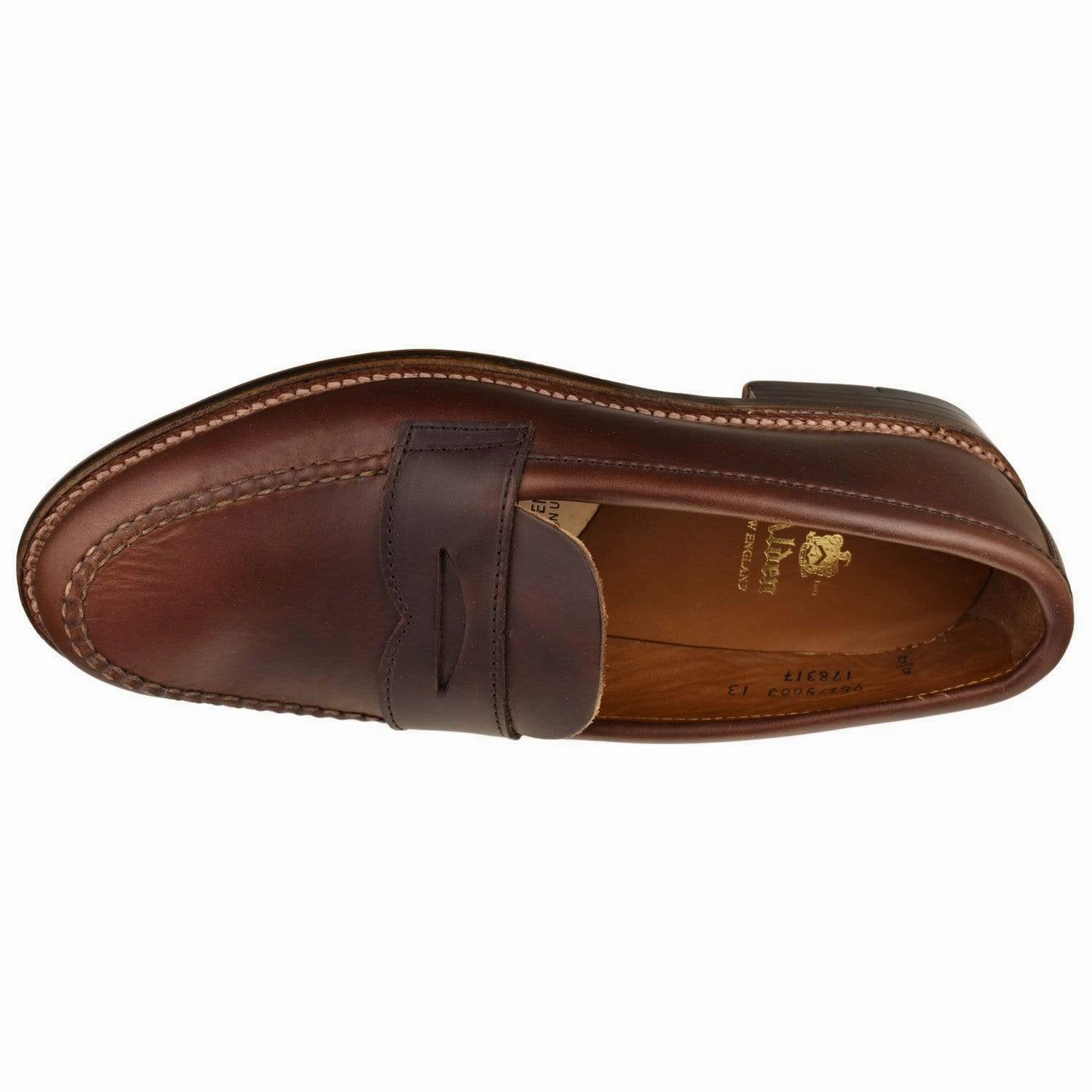 Alden Mens Chromexcel Penny 17831F Alden premium leather footwear