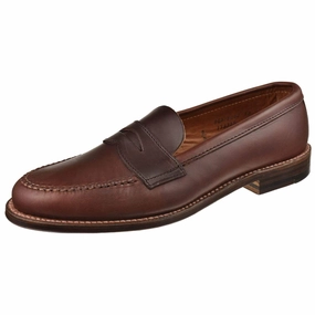Alden Mens Chromexcel Penny 17831F Alden handcrafted leather dress shoes for men