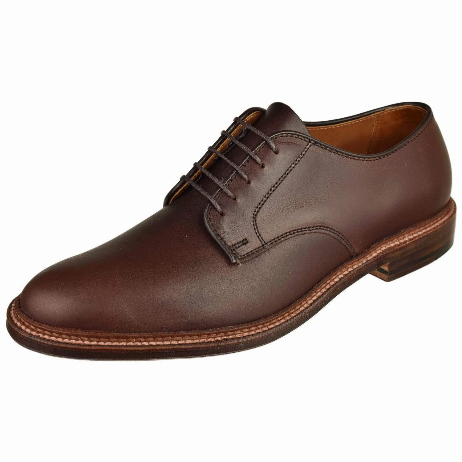 Alden Mens Plain Toe 29364F Alden handcrafted leather dress shoes for men