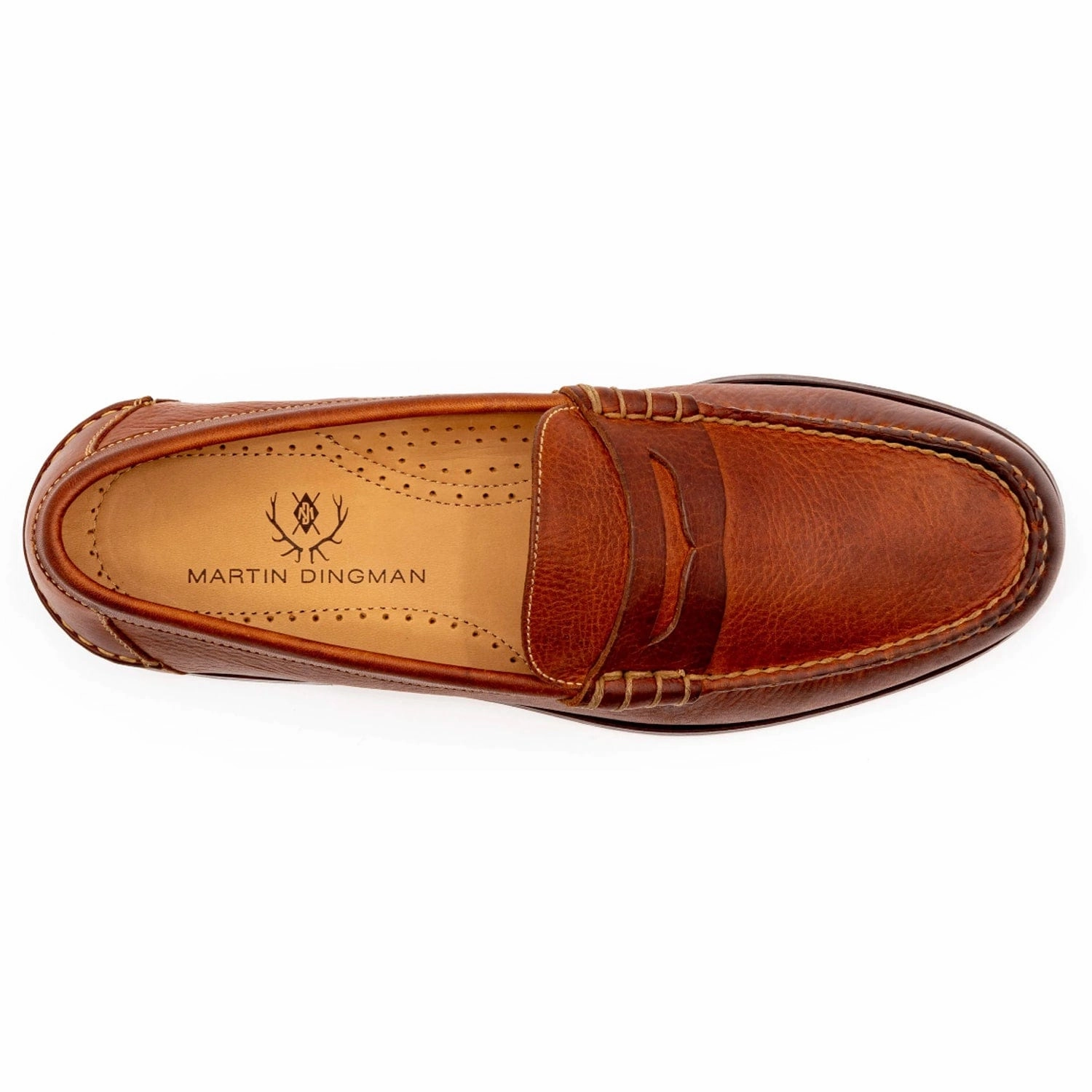 All-American Penny Loafer Martin Dingman premium leather footwear