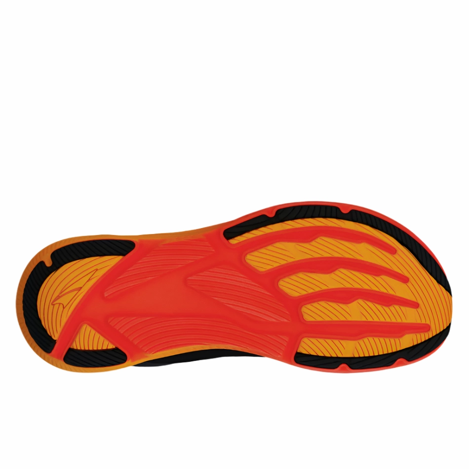 Altra Men's Experience Flow 2 Running Shoes in Black/Orange AW25 Altra trail-ready athletic footwear