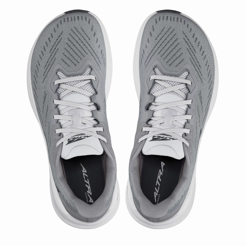 Altra Men's Experience Flow 2 Running Shoes in Gray AW25 Altra trail-ready athletic footwear