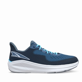 Altra Men's Experience Form Running Shoes in Navy/Light Blue AW25 Altra cushioned road running sneakers