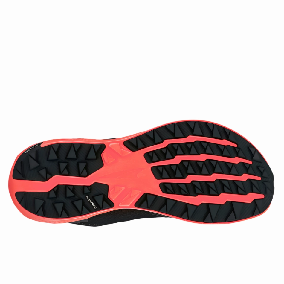 Altra Men's Experience Wild 2 Trail Running Shoes in Coral/Black AW25 Altra trail-ready athletic footwear