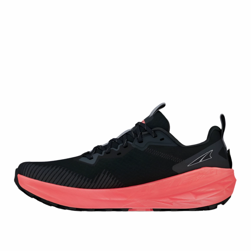 Altra Men's Experience Wild 2 Trail Running Shoes in Coral/Black AW25 Altra trail-ready athletic footwear