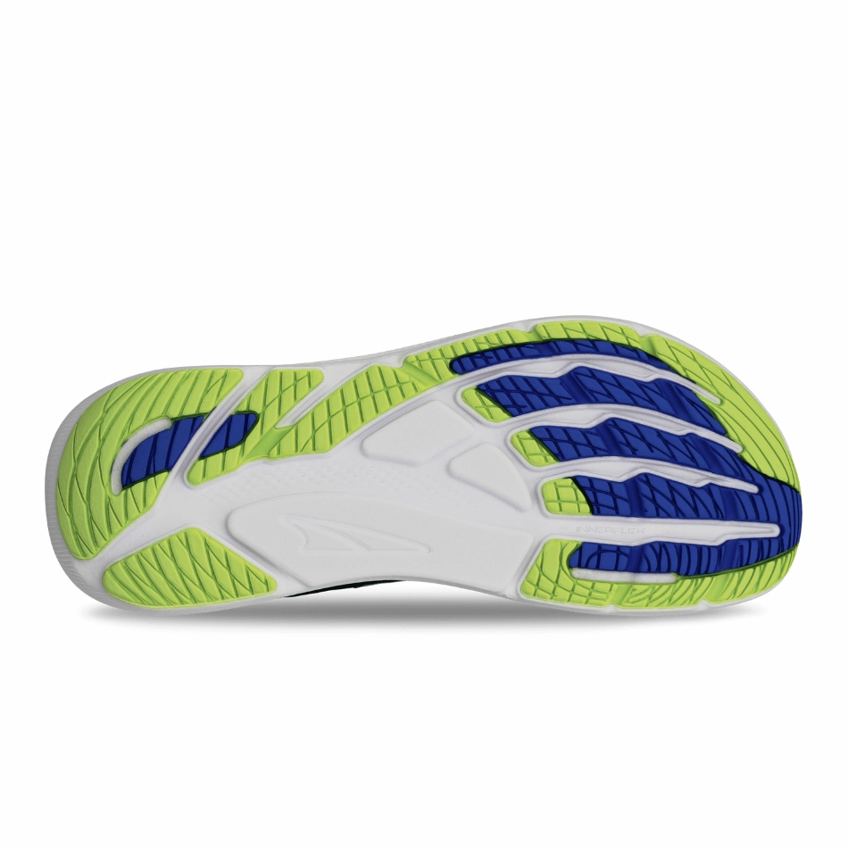 Altra Men's FWD Via Running Shoes in Black/Blue AW25 Altra trail-ready athletic footwear
