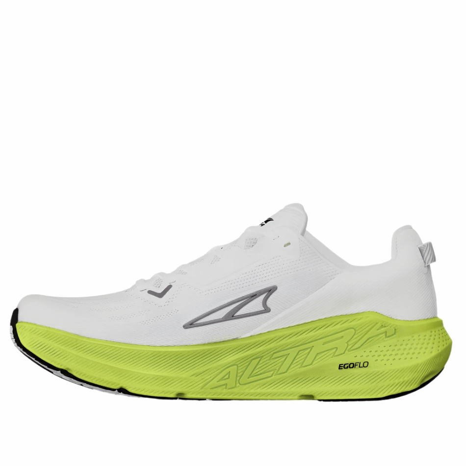 Altra Men's FWD Via Running Shoes in White/Lime AW25 Altra trail-ready athletic footwear