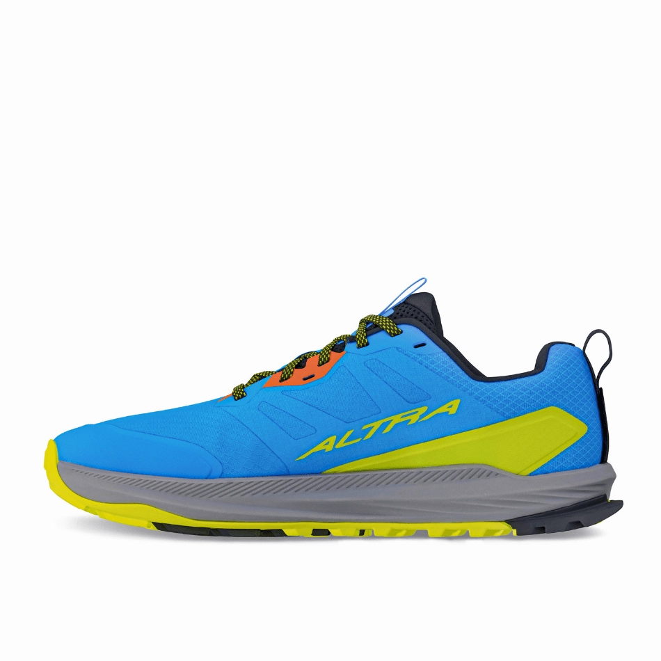 Altra Men's Lone Peak 9   Trail Running Shoes in Blue SS25 Altra trail-ready athletic footwear