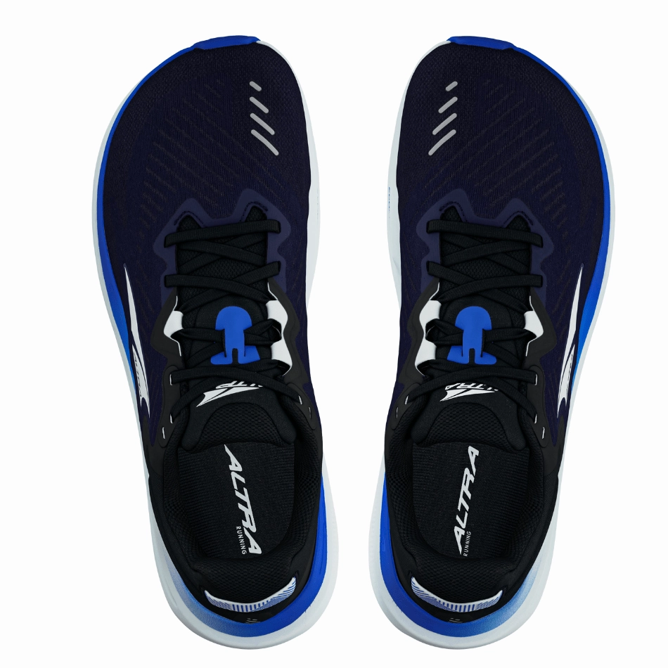 Altra Men's Paradigm 8 Running Shoes in Navy/Black AW25 Altra trail-ready athletic footwear