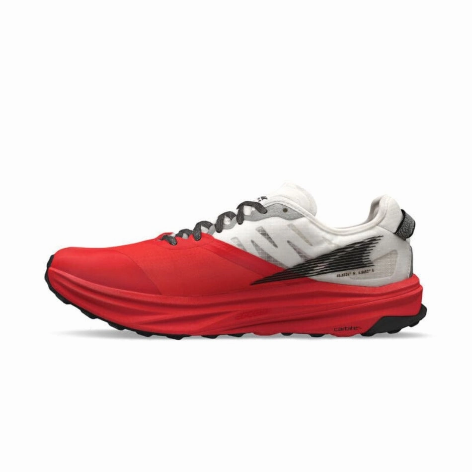 Altra MONT BLANC CARBON Women's Trail Shoes SS24 White/Coral Altra trail-ready athletic footwear