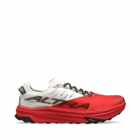 Altra MONT BLANC CARBON Women's Trail Shoes SS24 White/Coral Altra cushioned road running sneakers