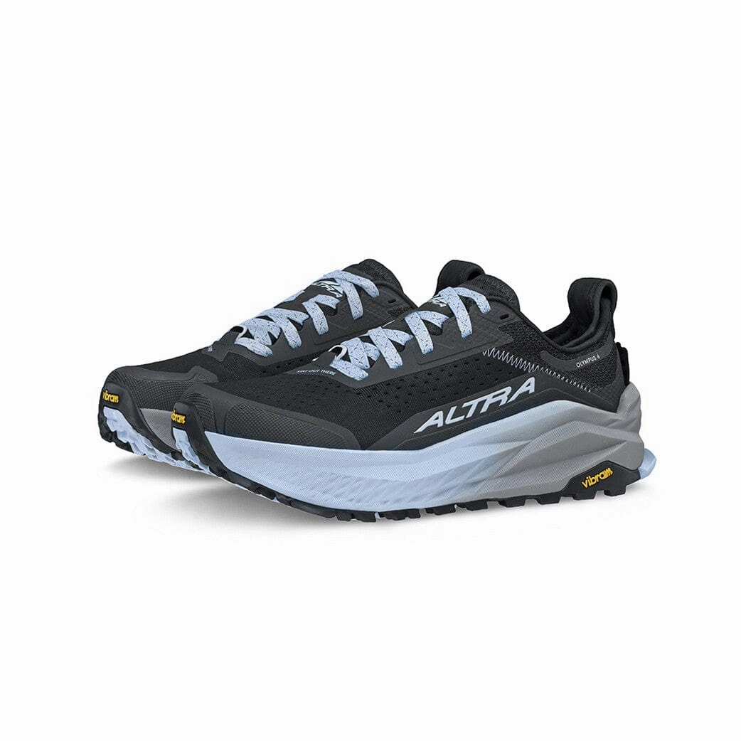 Altra Olympus 6 Women's Trail Running Shoes Black AW24 Altra trail-ready athletic footwear